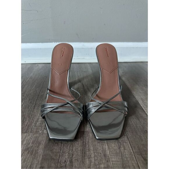 D'Accori Lust Metallic Leather Mules Size 38.5 $690 - Picture 5 of 9